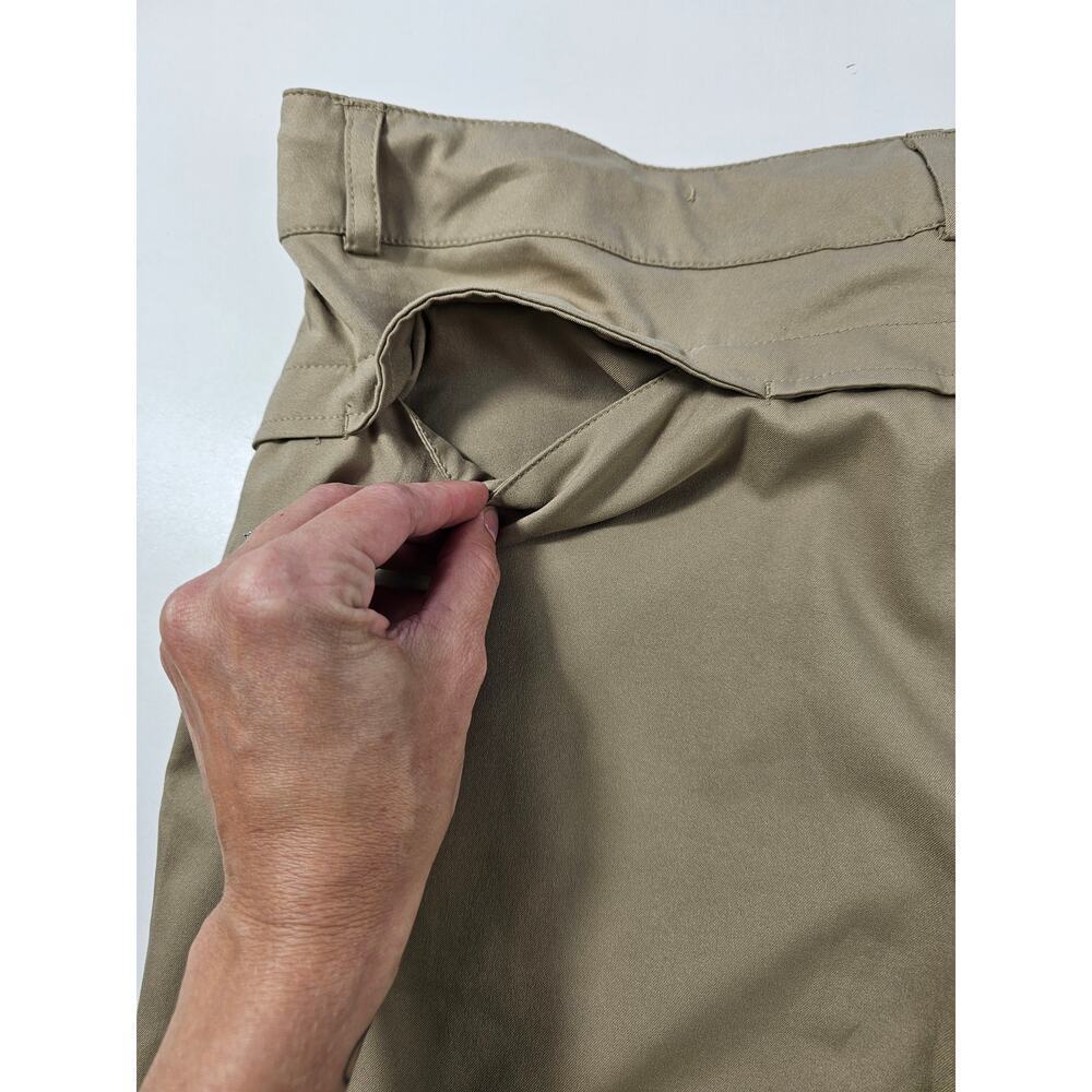 Magellan size XL women's drawstring waist packable nylon zip pocket shorts EUC * - Picture 3 of 8